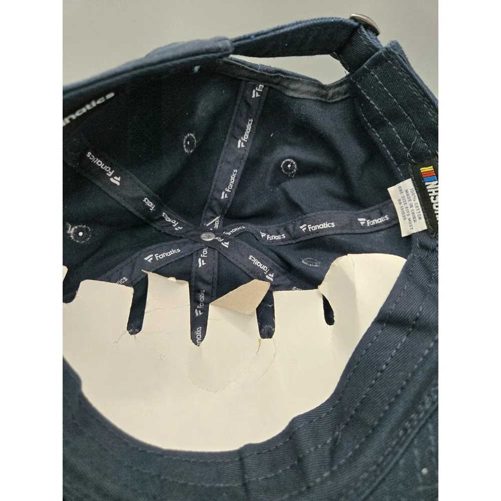 NASCAR Daytona 500 2018 Fanatics Adjustable‎ Dad Hat Navy Blue New w/ Tags